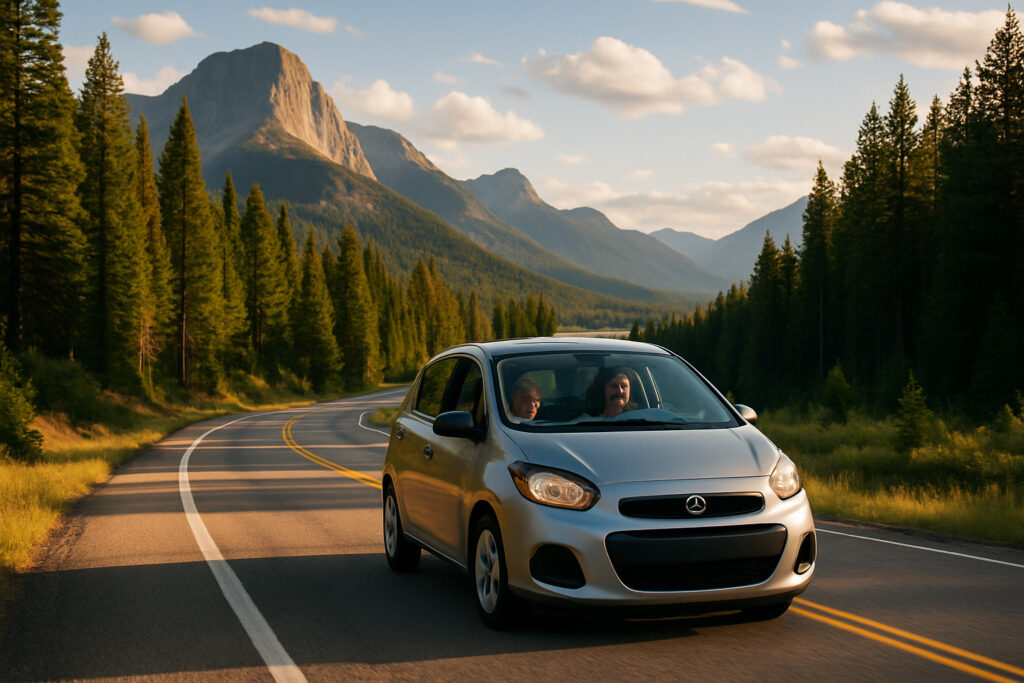 are compact rental cars good for road trips