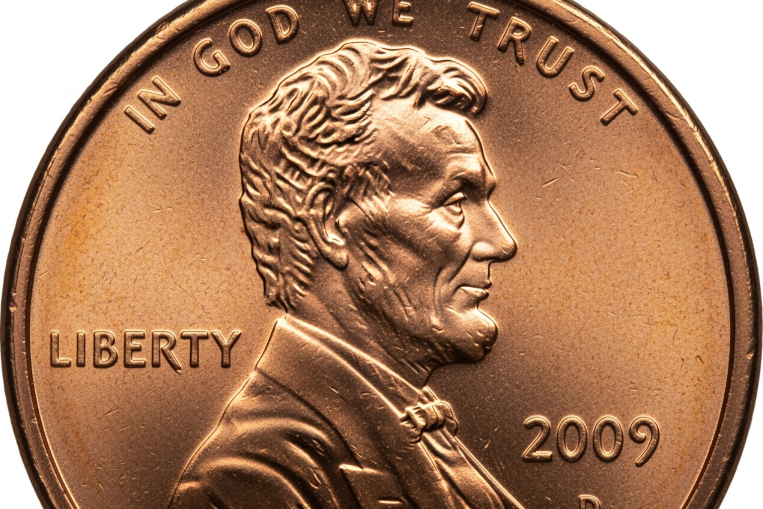 2009 penny value no mint mark